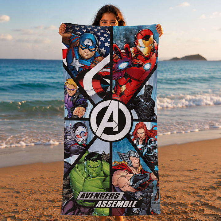 Avengers Kids Bath Towel
