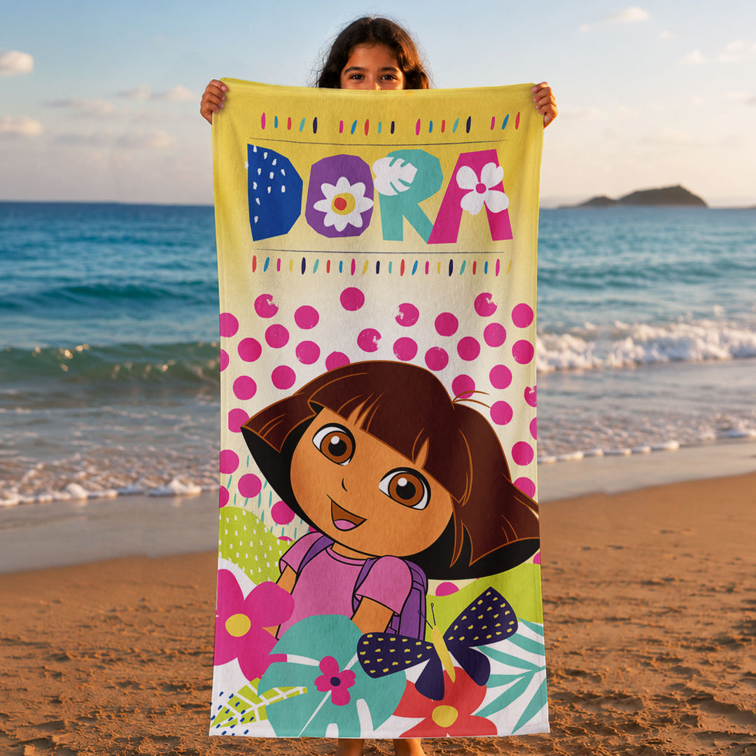 Dora Kids Bath Towel