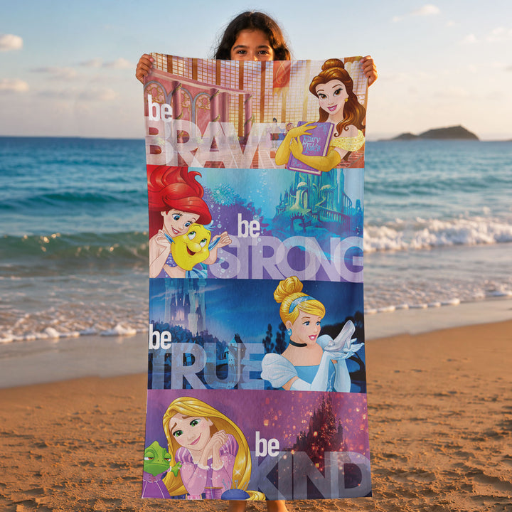 Disney Princess Kids Bath Towel - Multi