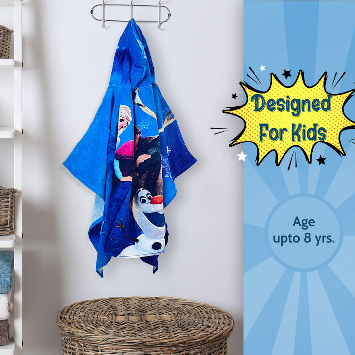 Disney Frozen Kids Hooded Towel in 400 GSM