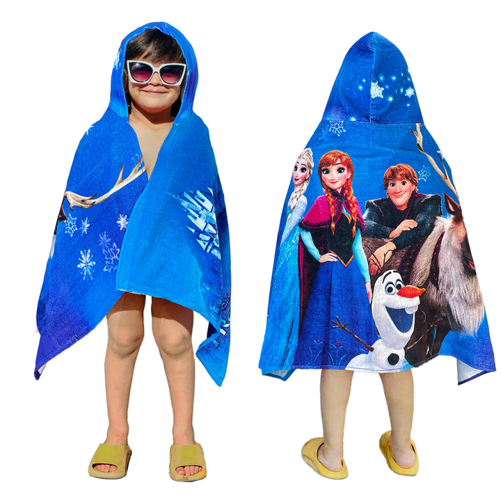 Disney Frozen Kids Hooded Towel in 400 GSM