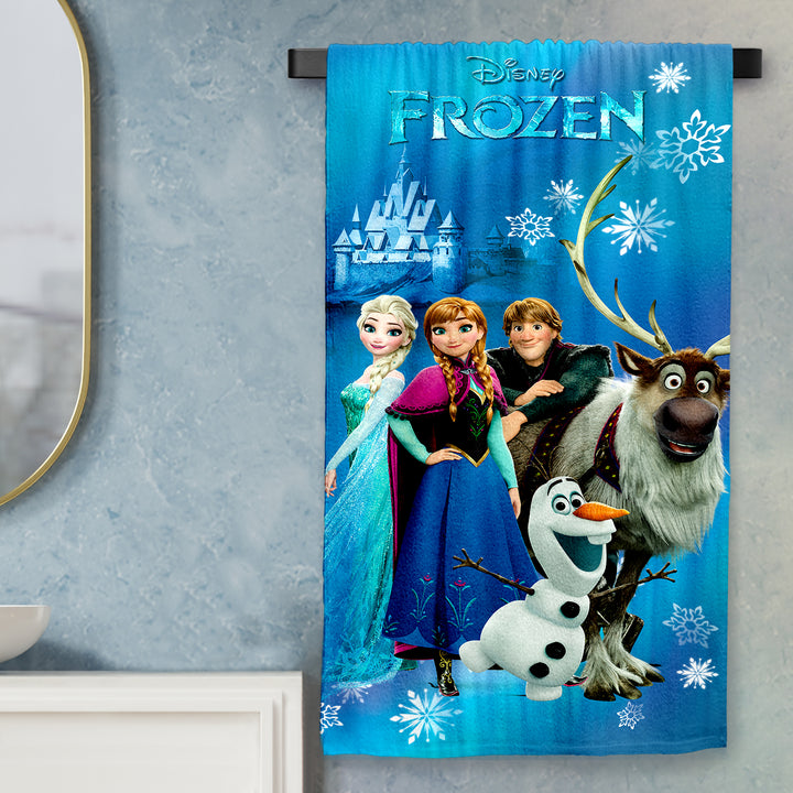 Frozen Kids Bath Towel & Hand Towel Combo