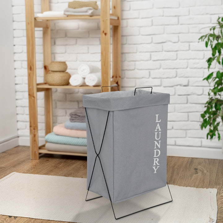 Canvas Foldable Laundry Bag