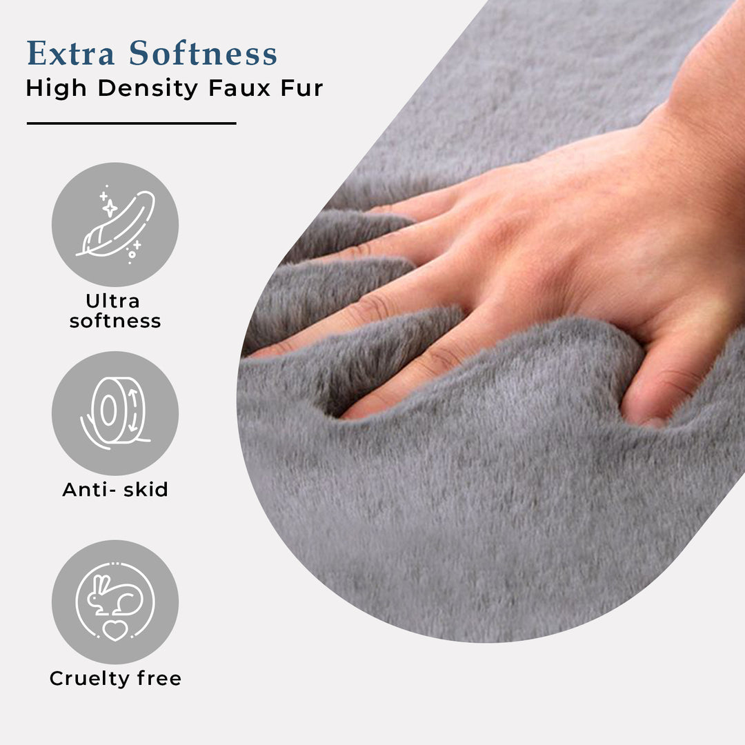 Venir High Density Faux Fur Mat