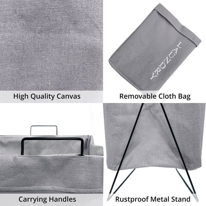 Canvas Foldable Laundry Bag