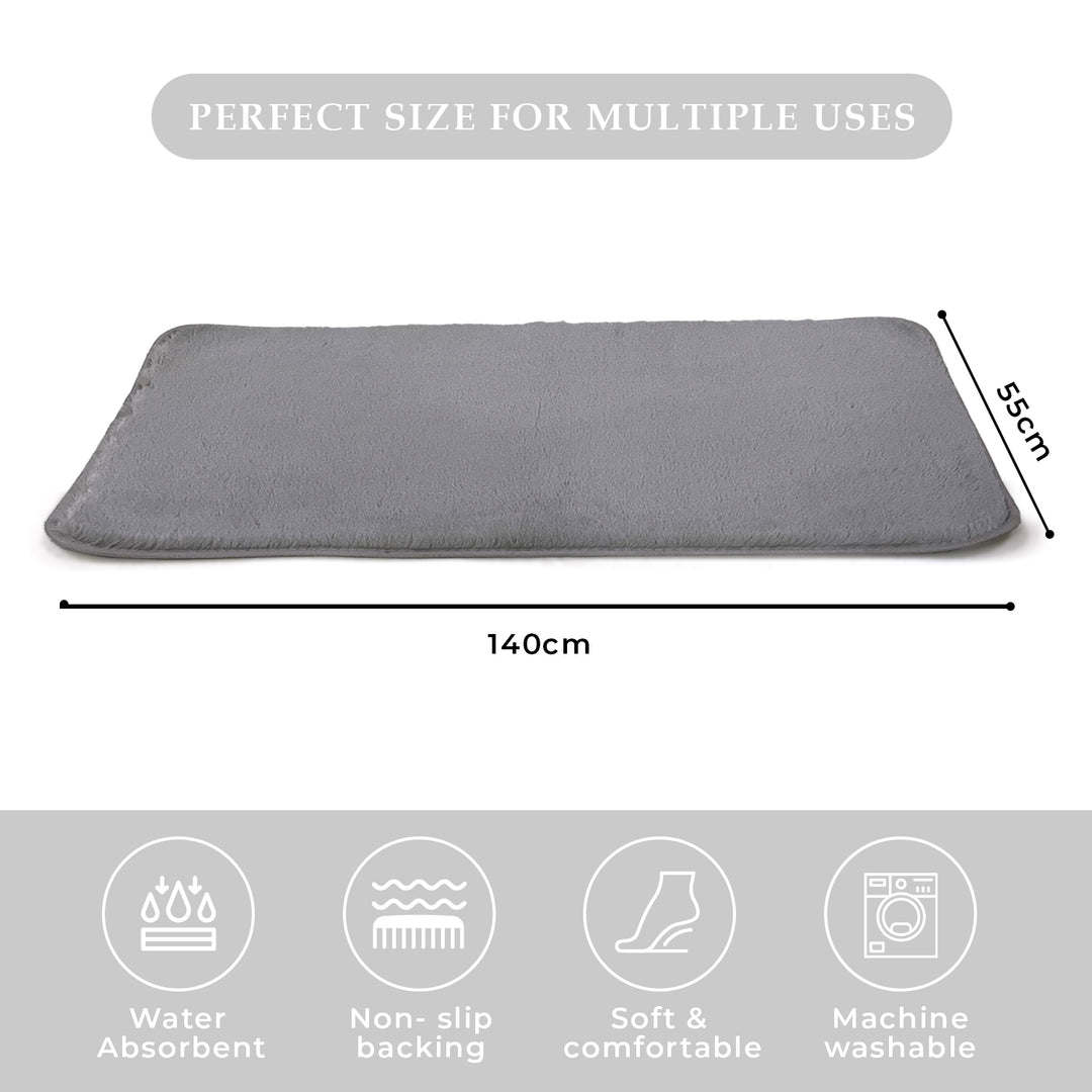 Venir High Density Faux Fur Mat