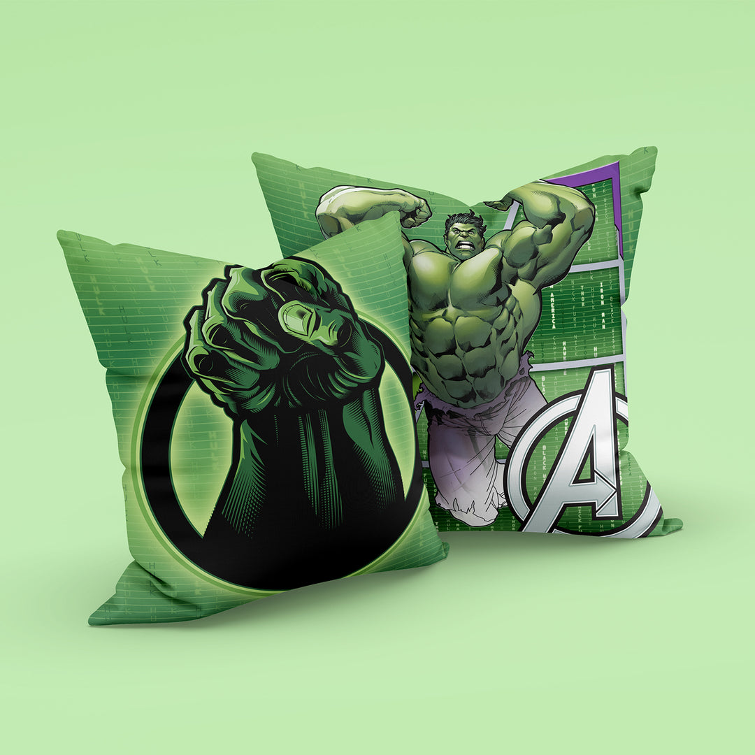 Marvel Hulk Reversible Cushion Cover (Pack of 1)