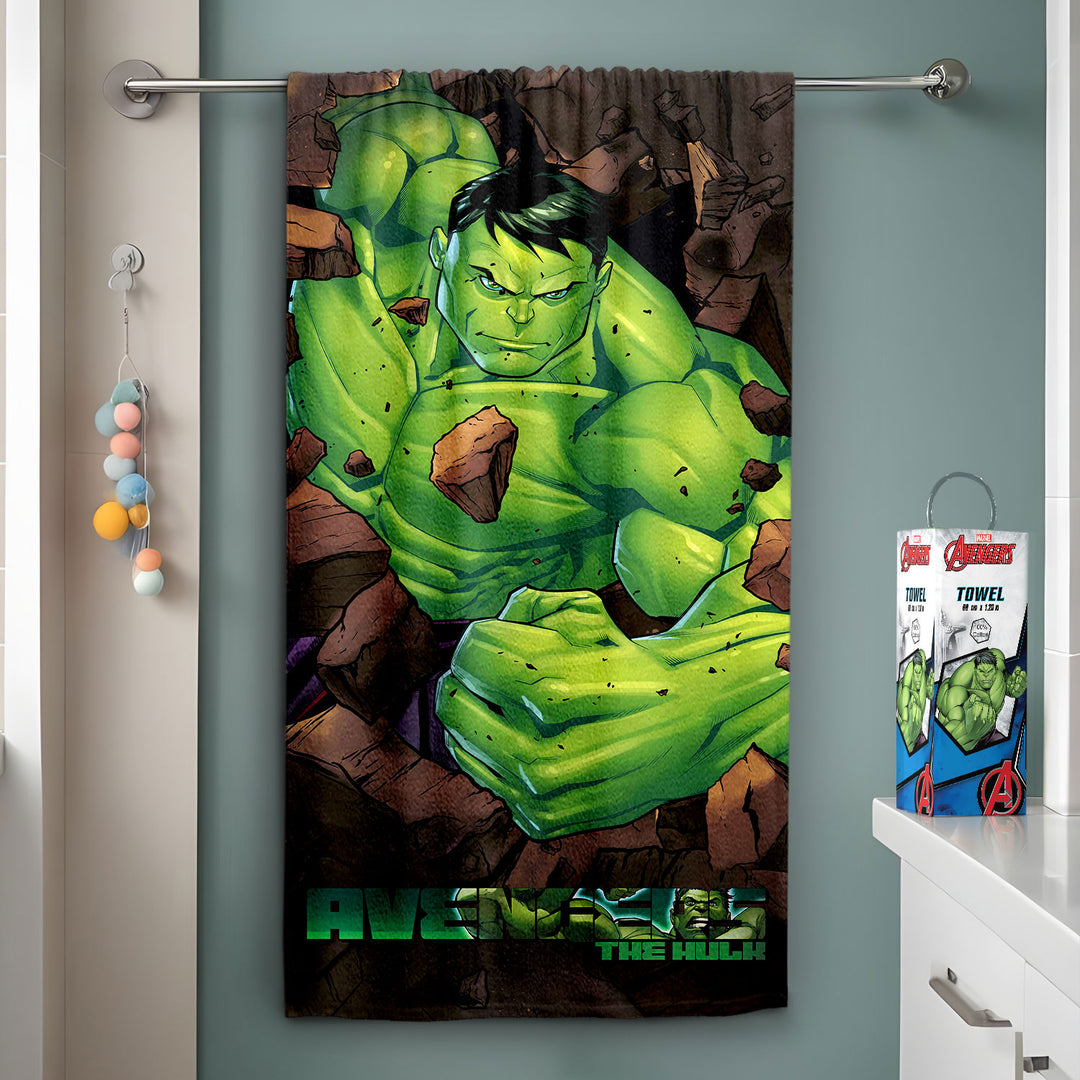 Hulk Kids Bath Towel – Sassoon Fab - Main Image