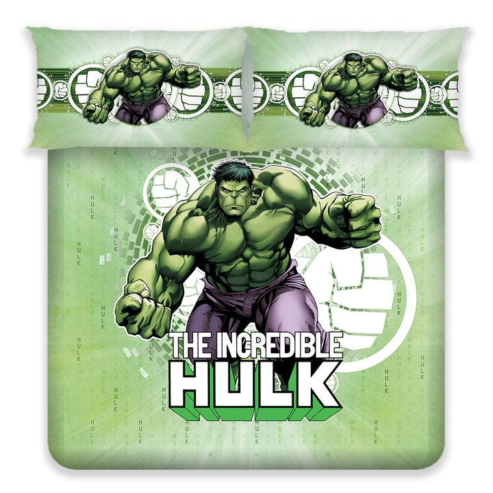 Marvel Kids Double Bedsheet & Cushion Combo