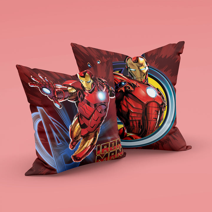 Marvel Ironman Reversible Cushion Cover (Pack of 1)