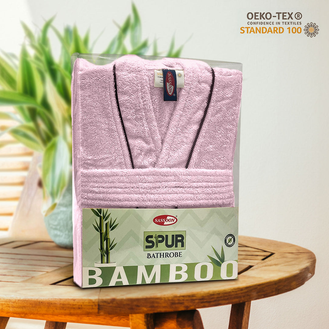 Spur Bamboo Unisex Bathrobe in 525 GSM