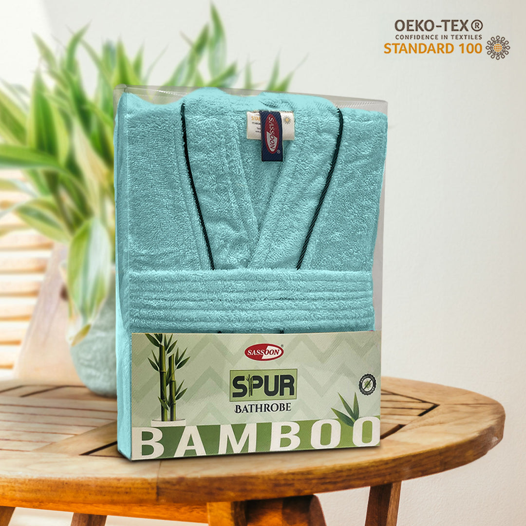 Spur Bamboo Unisex Bathrobe in 525 GSM