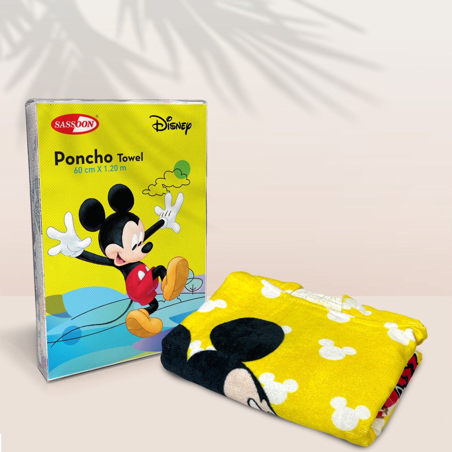 Mickey shops mouse poncho towel