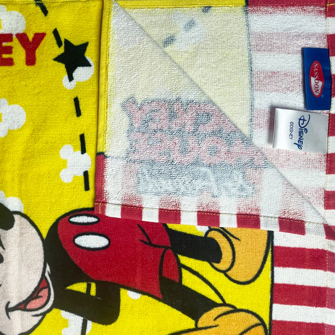 Disney Mickey Mouse Kids Hooded Poncho in 400 GSM