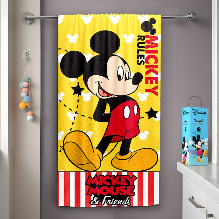 Disney Mickey Mouse Kids Bath Towel