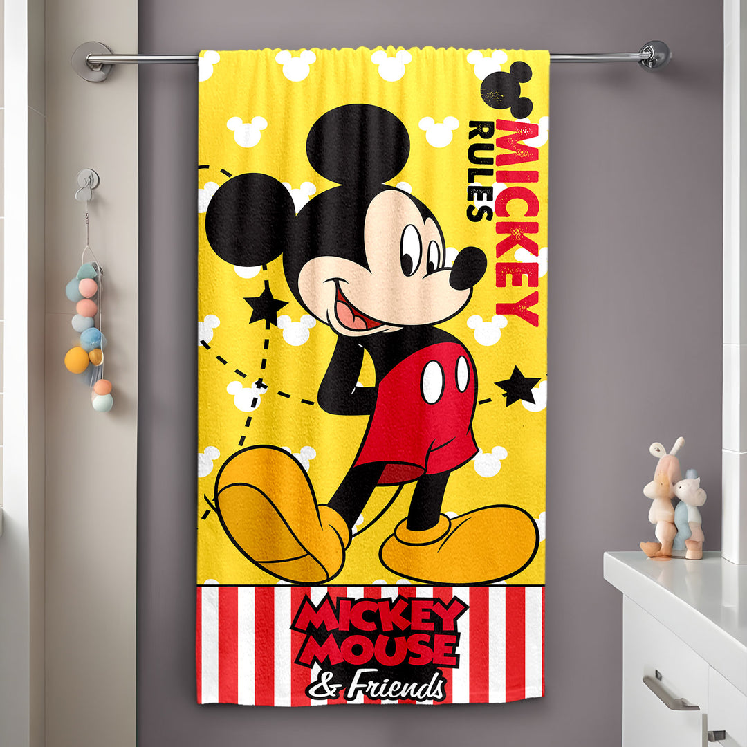 Disney Mickey Mouse Kids Bath Towel