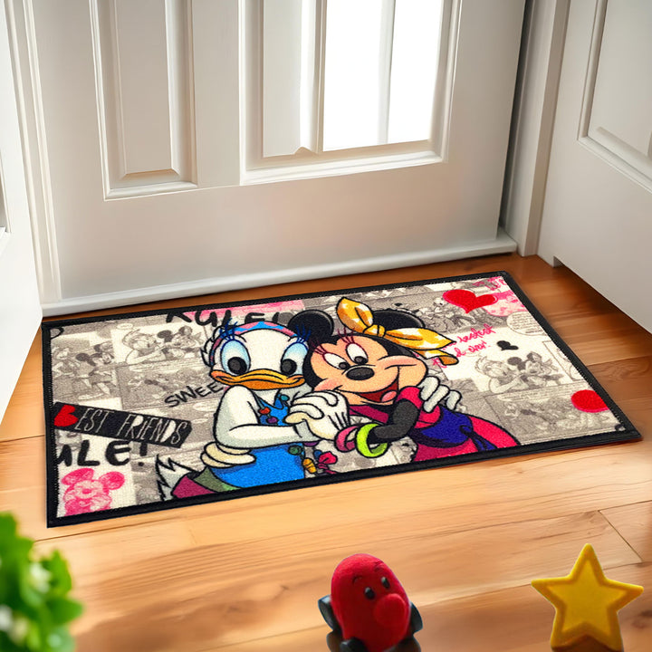 Disney Minnie Mouse Anti Skid Digital Printed Kids Mat