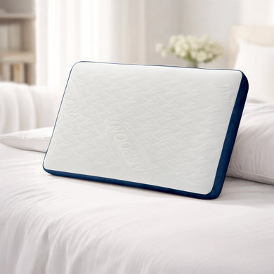 Anatolia extra soft gusseted memory foam pillow with removable and washable cover