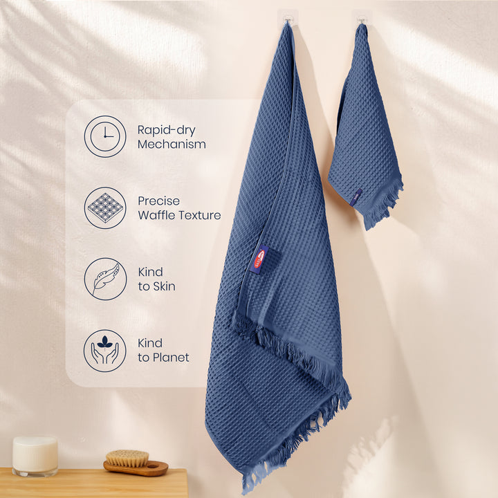 Brink 100% Cotton Premium Waffle Towel