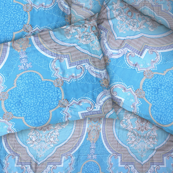 Chakrata 100% Cotton Printed Bedsheet - 1200 TC