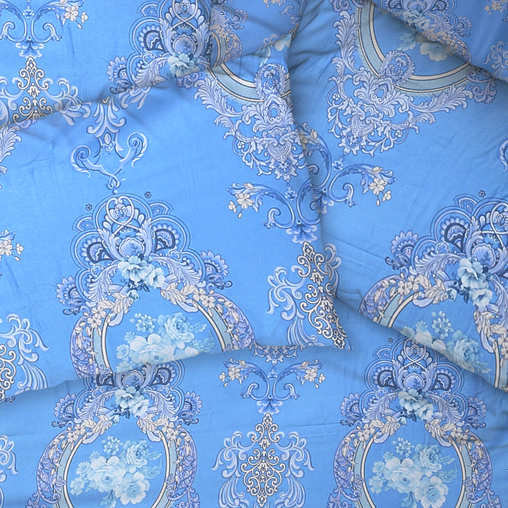 Chakrata 100% Cotton Printed Bedsheet - 1200 TC