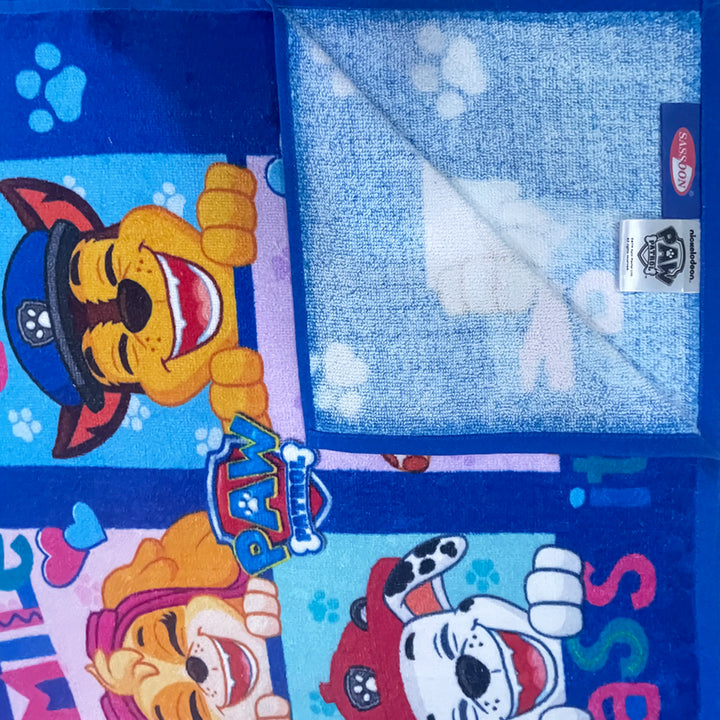 Paw Patrol Kids Hooded Poncho in 400 GSM