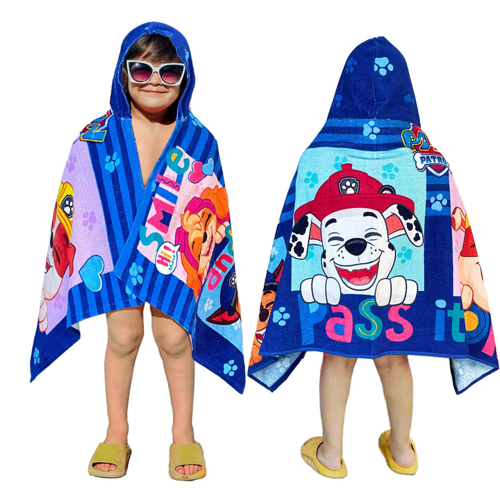 Paw Patrol Kids Hooded Towel in 400 GSM