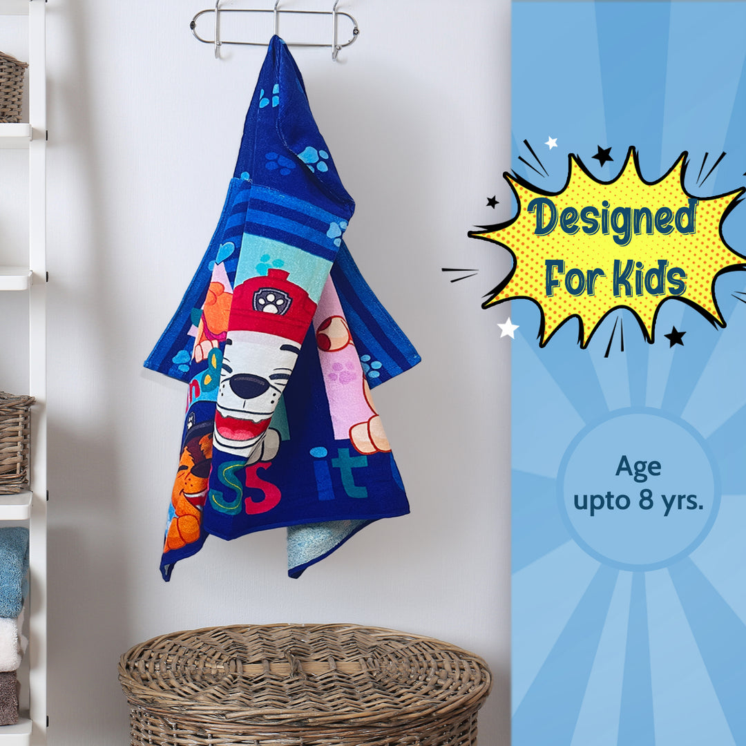 Paw Patrol Kids Hooded Towel in 400 GSM