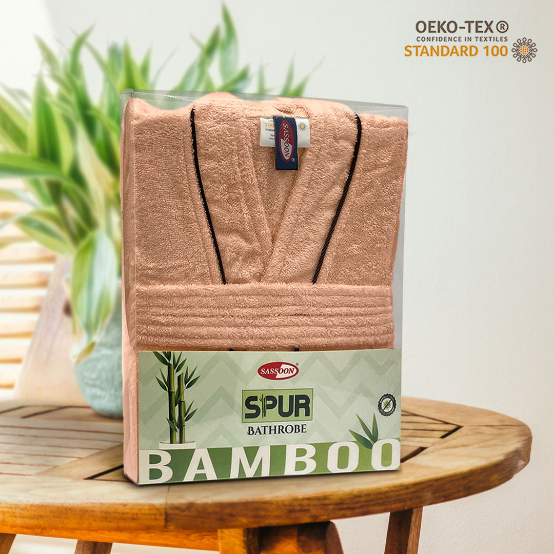 Spur Bamboo Unisex Bathrobe in 525 GSM