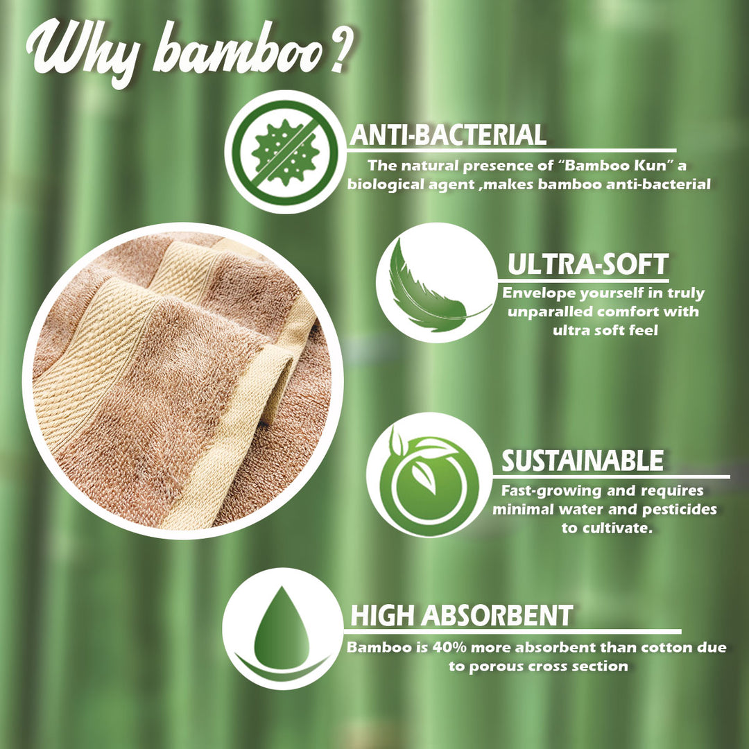 Spur Bamboo Towel in 525 GSM