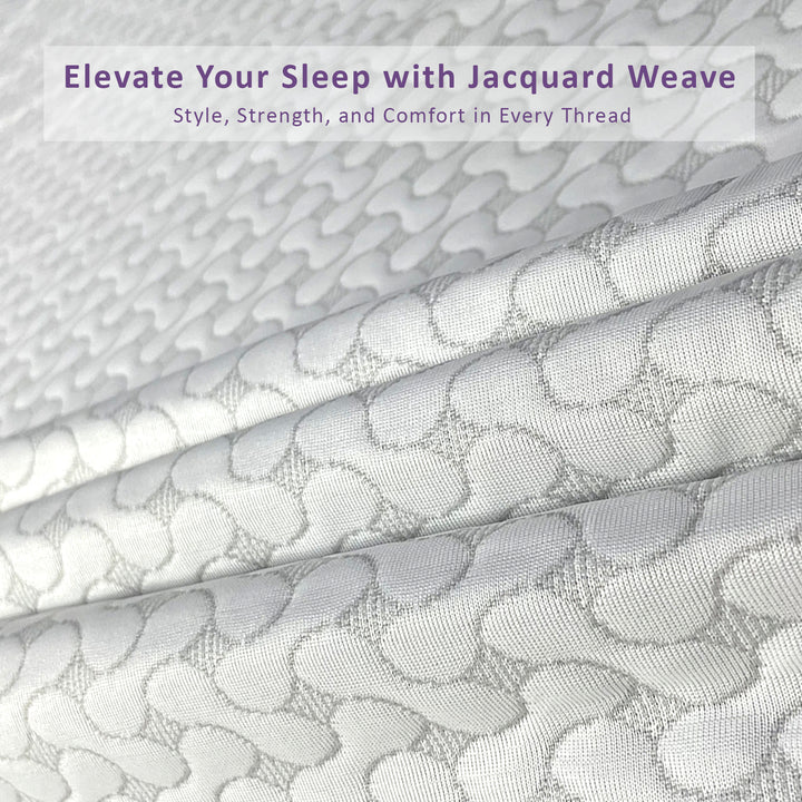 Wedelia Jacquard Weave Waterproof King Size Mattress Protector