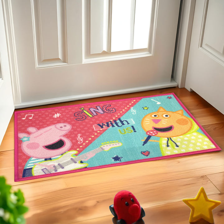 Peppa Pig Anti Skid Digital Printed Kids Mat