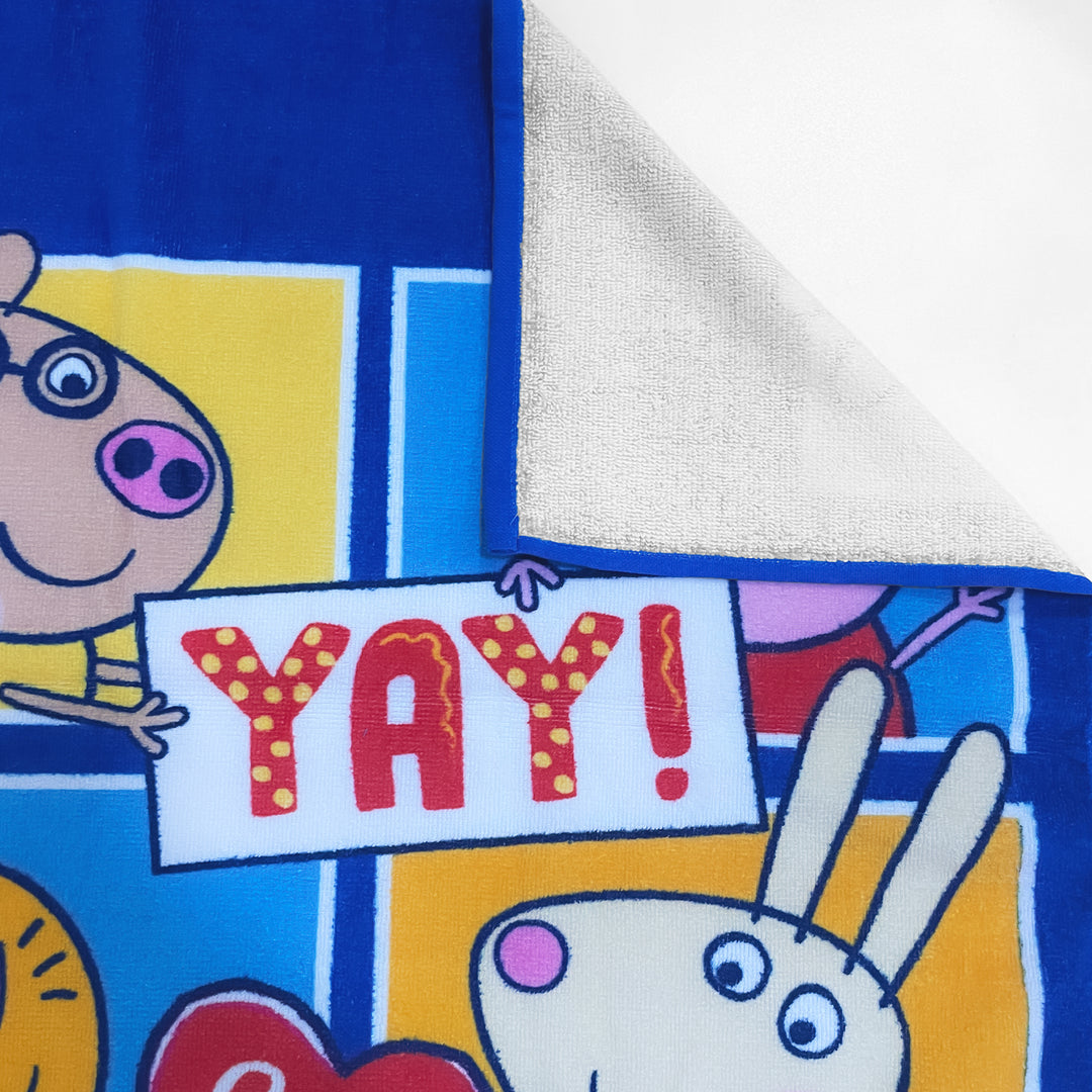 Peppa Pig Kids Bath Towel -Blue