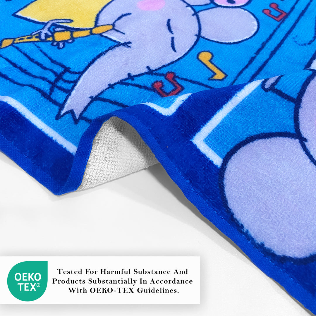 Peppa Pig Kids Bath Towel -Blue