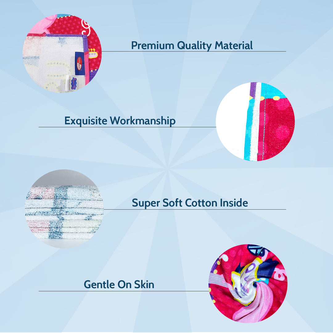 Peppa Pig Kids Hooded Towel in 400 GSM