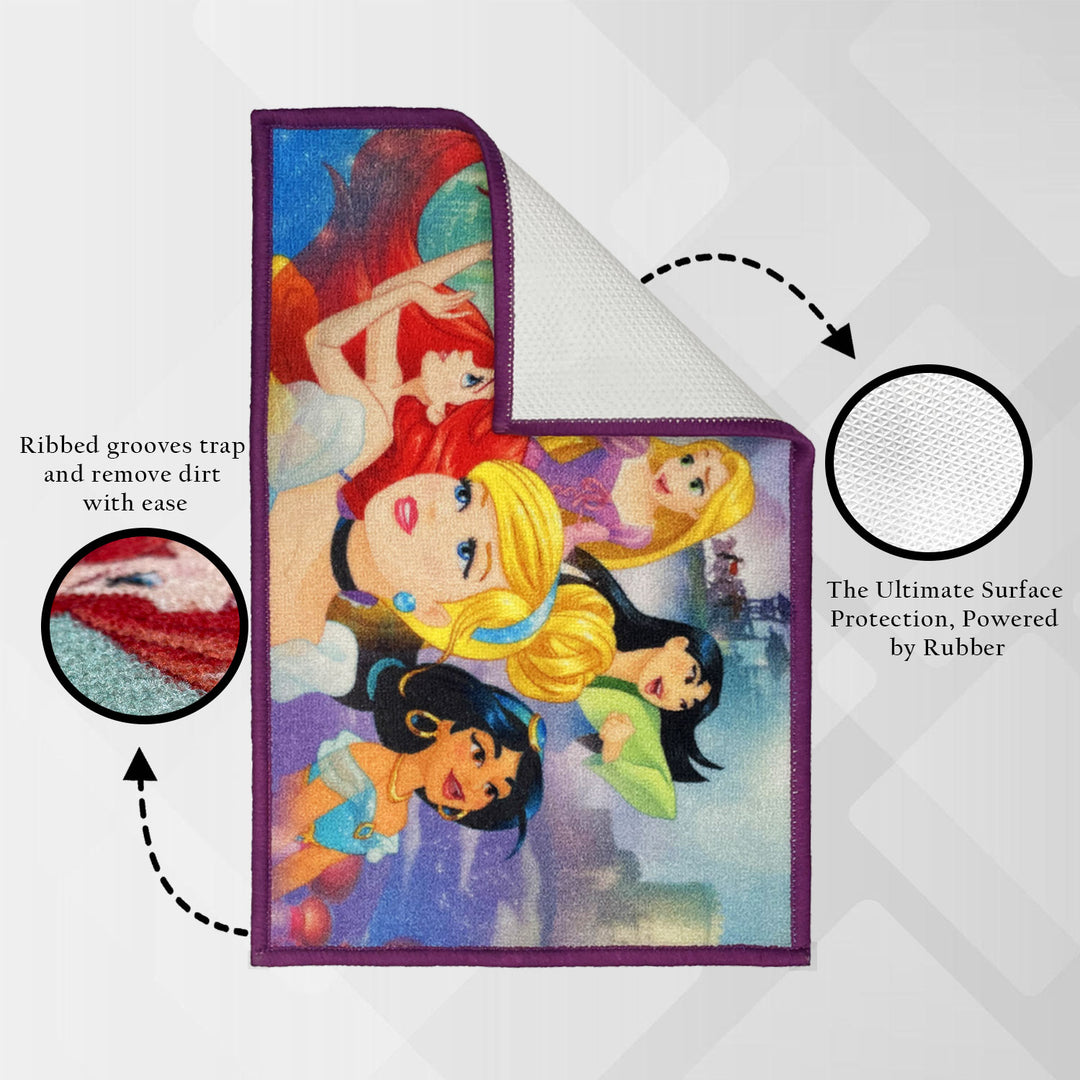 Disney Princess Anti Skid Digital Printed Kids Mat