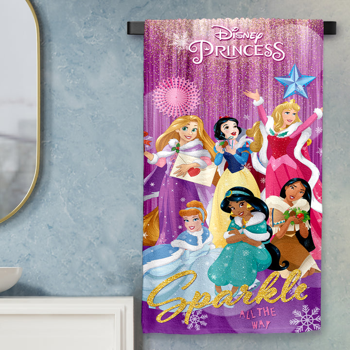 Princess Kids Bath Towel & Hand Towel Combo