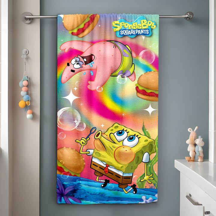 SpongeBob Kids Bath Towel