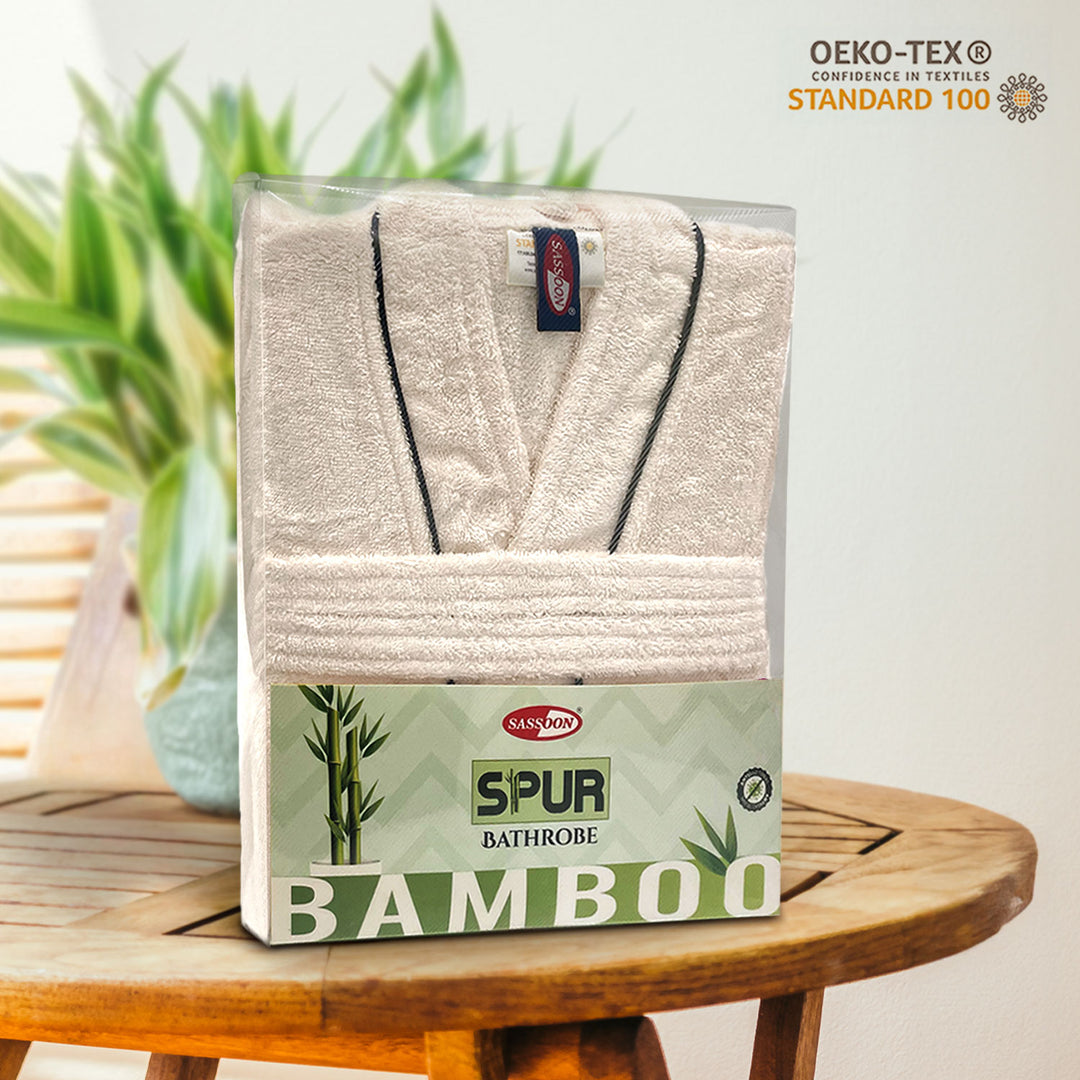 Spur Bamboo Unisex Bathrobe in 525 GSM