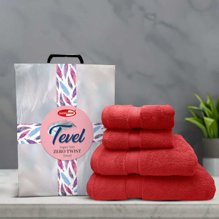 Tevel Zero Twist 100% Cotton Towel – 700 GSM