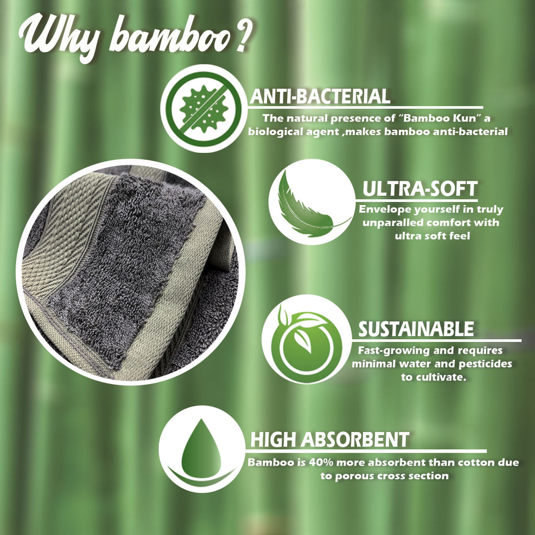 Spur Bamboo Towel in 525 GSM