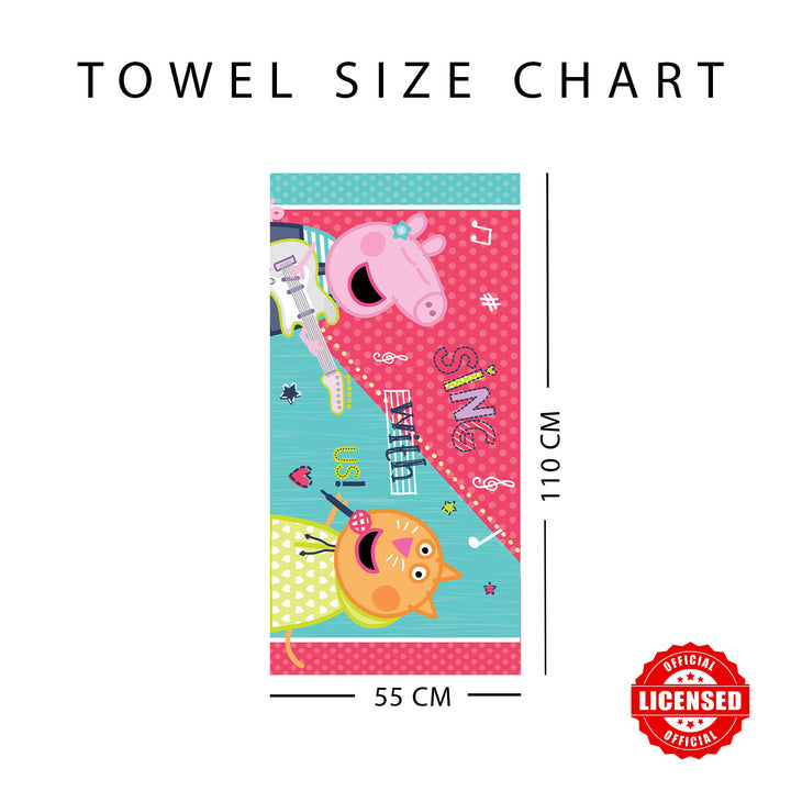 Peppa Pig Bath Towel For Kids