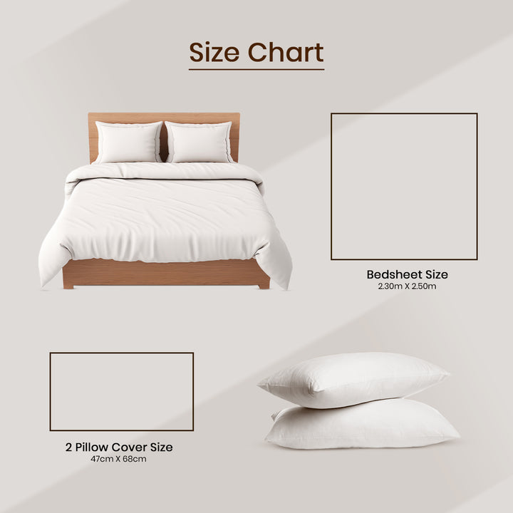 Anatolia Home 100% Cotton Printed Bedsheet - 300 TC