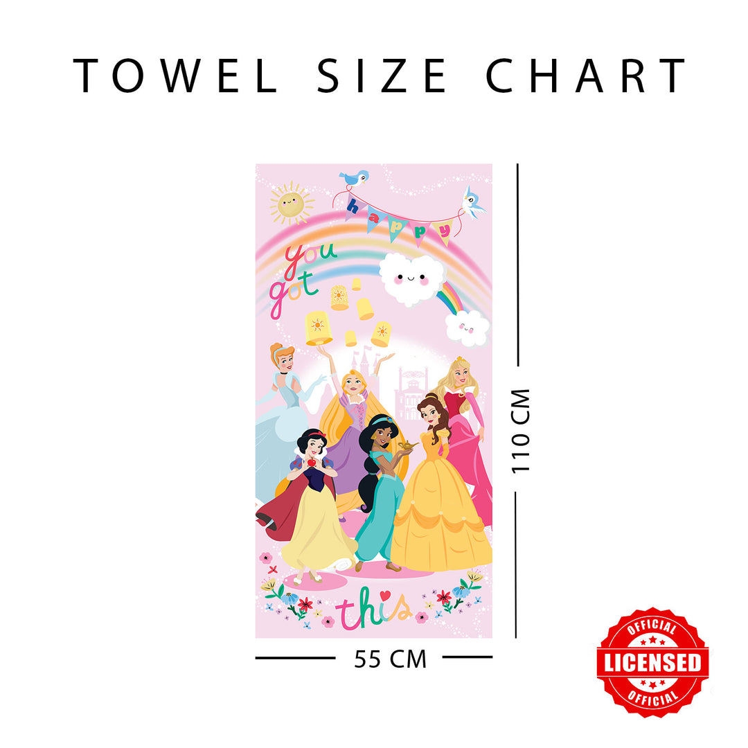 Disney Princess Bath Towel For Kids