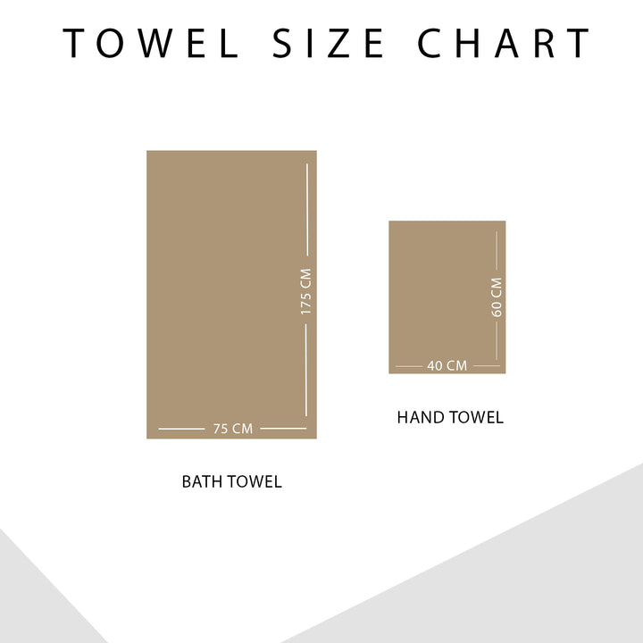 Towel Size Chart 