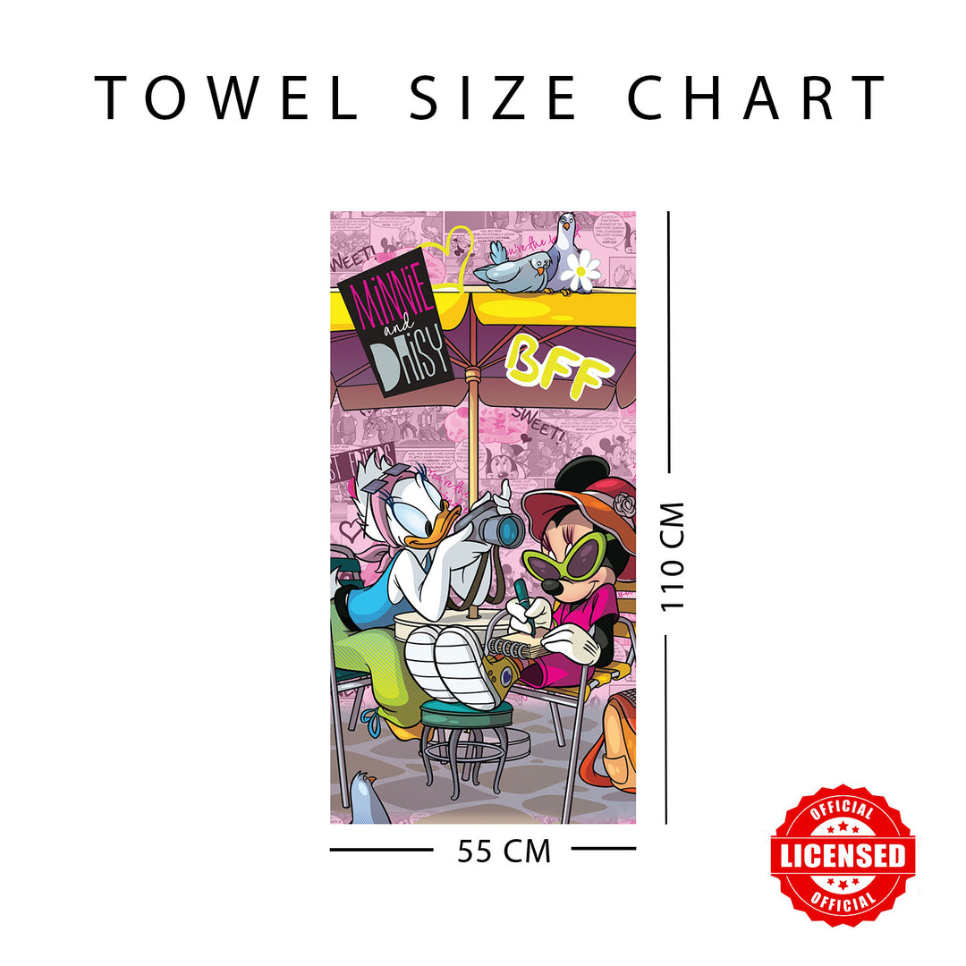 Disney Minnie Mouse Bath Towel For Kids