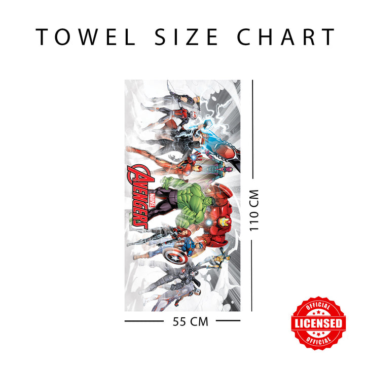 Marvel Avengers Bath Towel For Kids