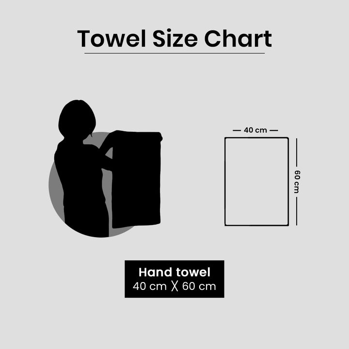 Kama 100% Cotton Hand Towel Pack in 450 GSM