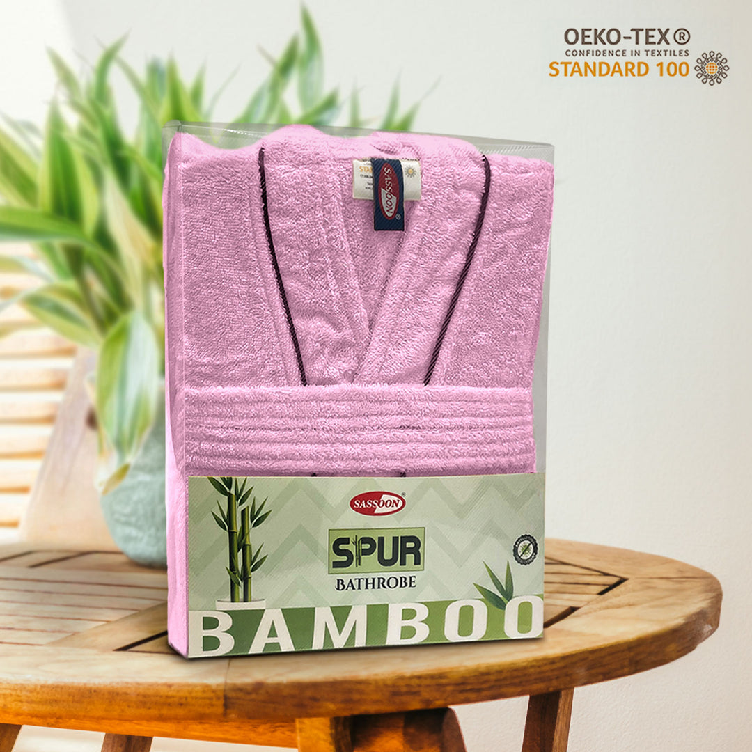 Spur Bamboo Unisex Bathrobe in 525 GSM