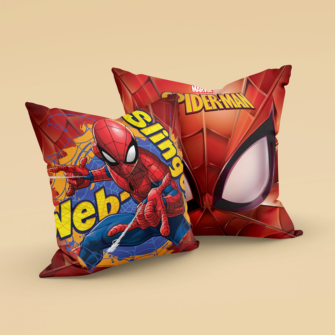 Marvel Kids Double Bedsheet & Cushion Combo